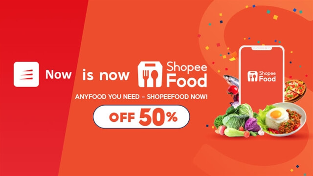 Now is changed into Shopee Food, but still keep the same interface in the app