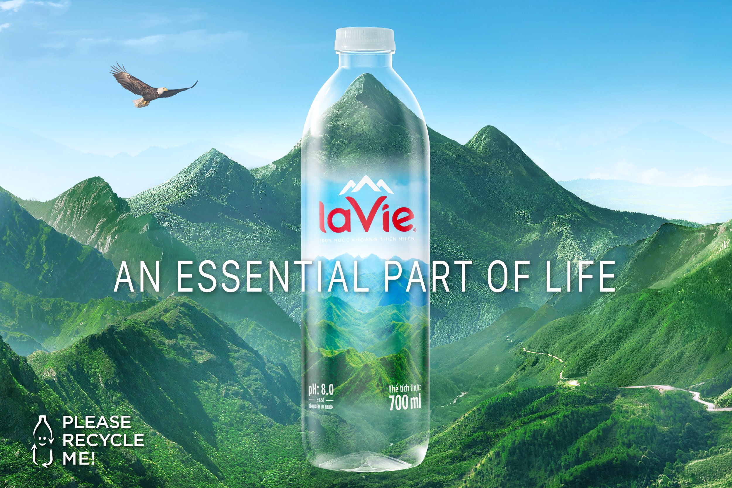 LaVie bottled water