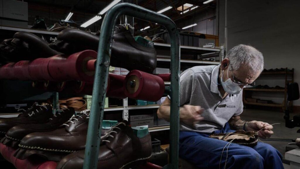 The weather in Vietnam means that shoes can often need repair