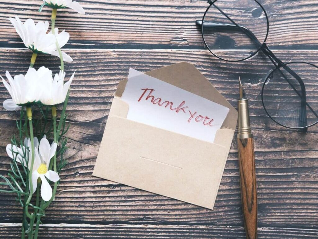 Tips for writing thank you notes for teachers