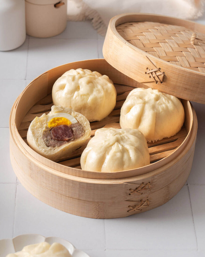 Bánh Bao (Vietnamese Steamed Buns)