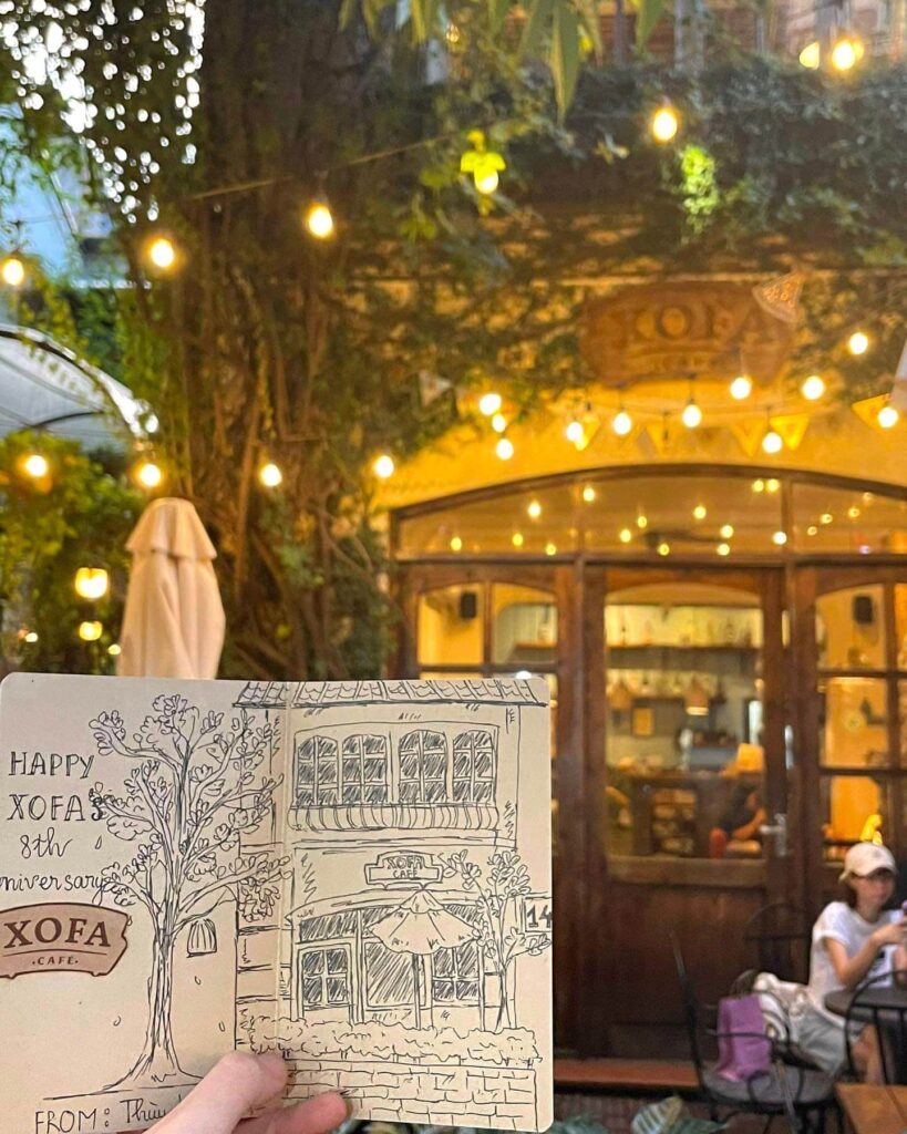 Discover the best coffee experiences in Hanoi at unique spots like Xofa Café & Bistro