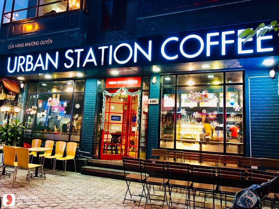 Urban Station Coffee is a relatively new coffee chain in Vietnam, founded in 2011