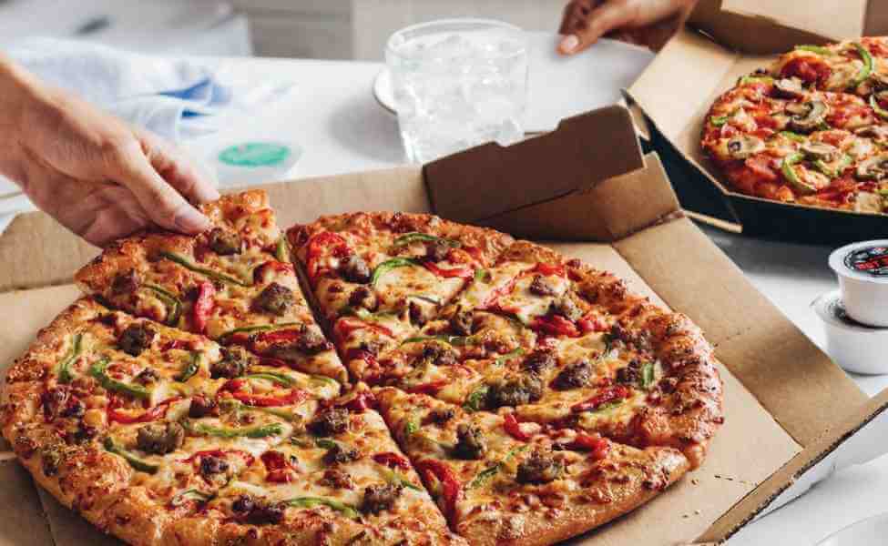 Domino's Pizza is a global chain with over 10,000 locations in 74 countries