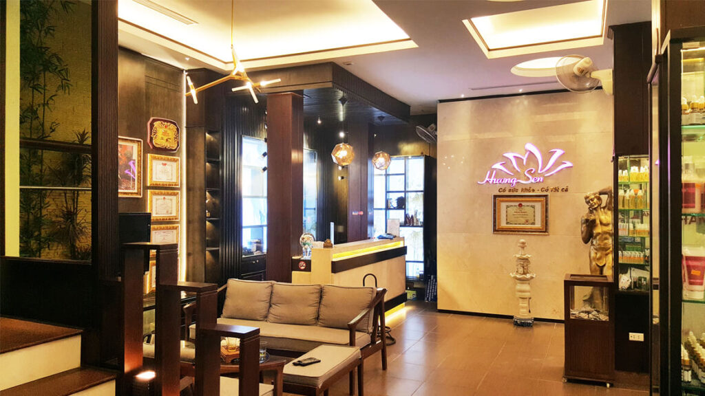 Huong Sen Massage Spa is a top-rated health and wellness center in Hanoi, Vietnam