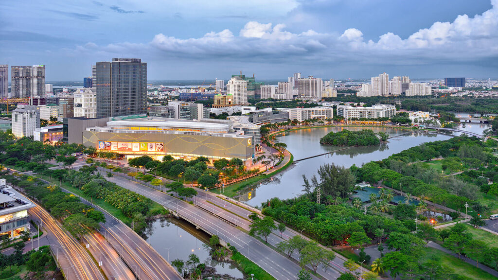 Phu My Hung - District 7 (The biggest expat community in Vietnam)