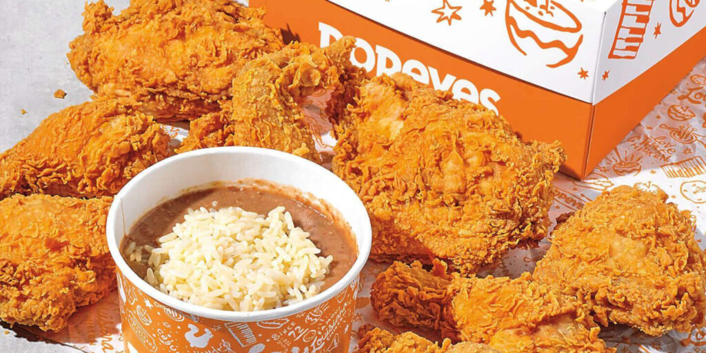 Popeyes is a renowned American chain of fast-food restaurants specializing in fried chicken