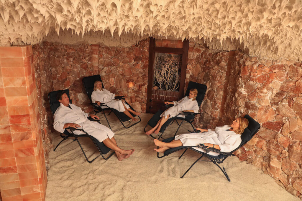 Salt Spa gives you relaxation with various forms of massage using salt instead of conventional herbs