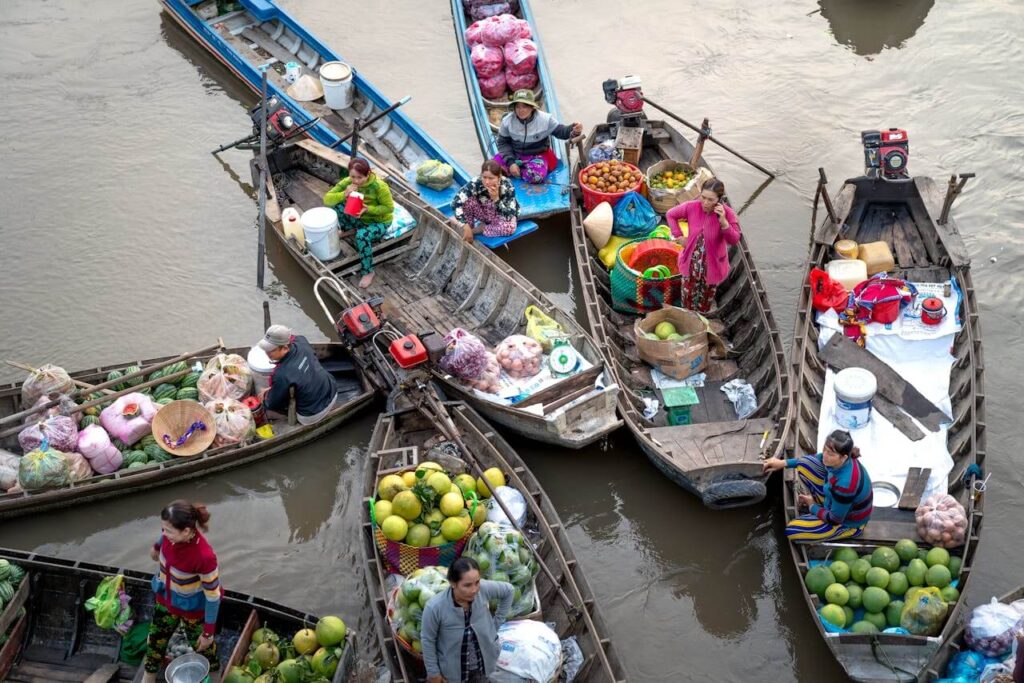 Rural markets are often held weekly and are much more laid back