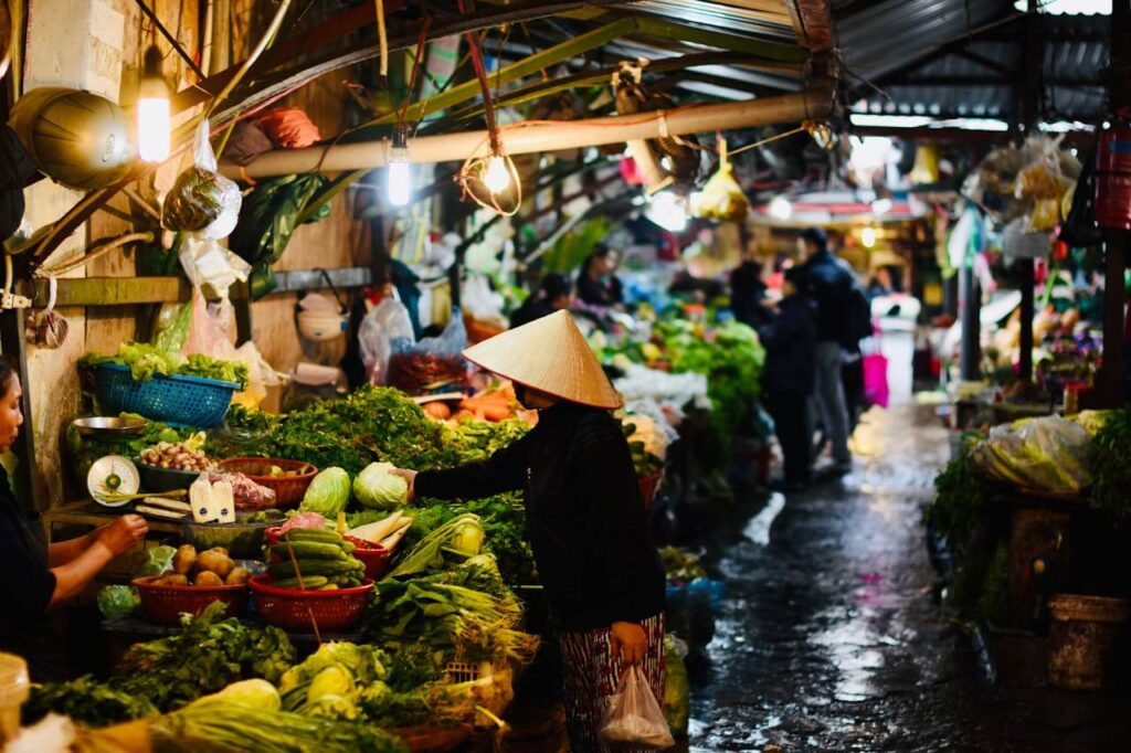 Wet markets can be found in all cities and towns in Vietnam