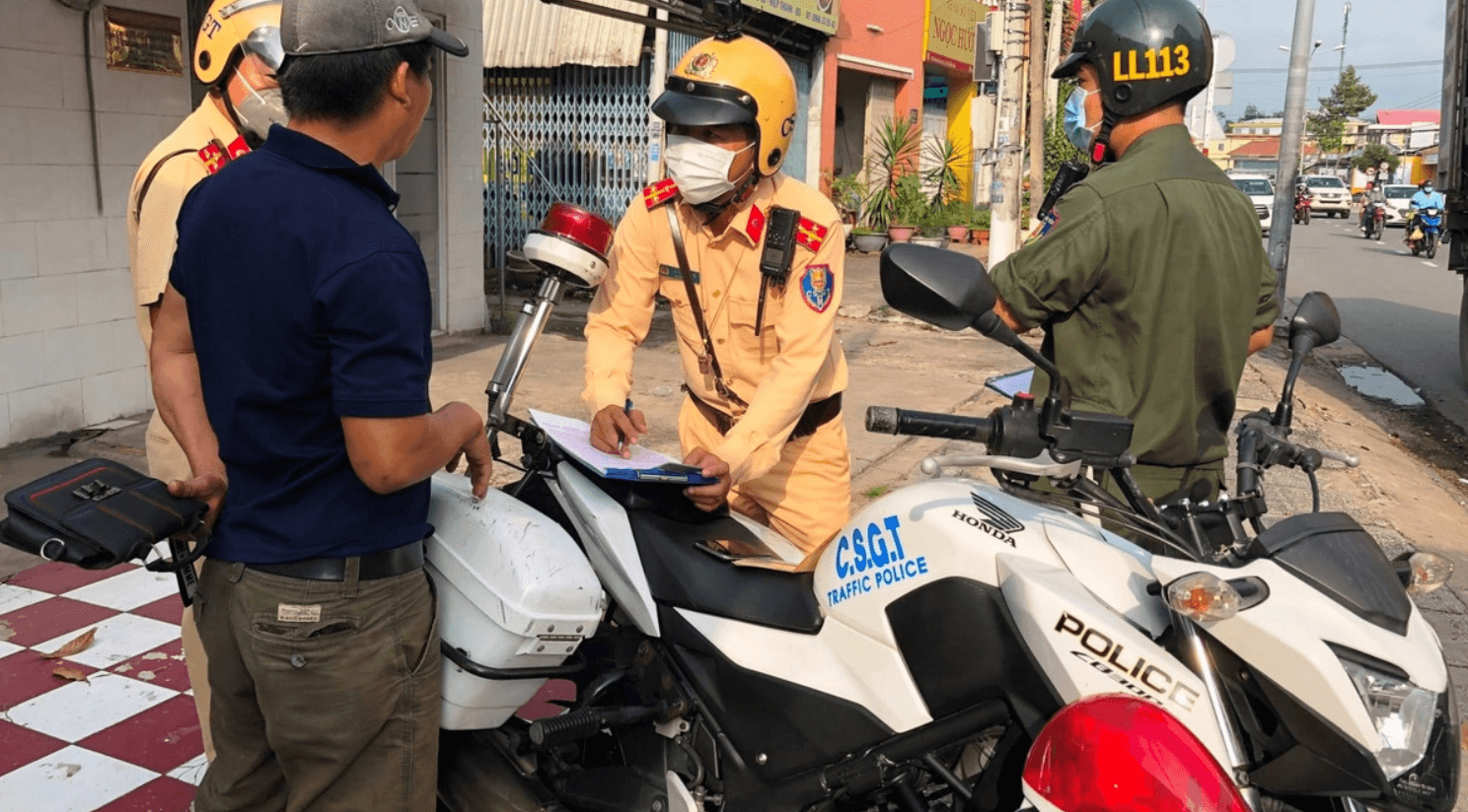 Fines for Common Traffic Violations by Motorbikes