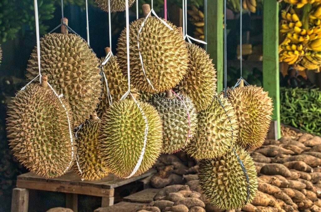 There are various types of durian available in Vietnam – all with different flavours and textures.