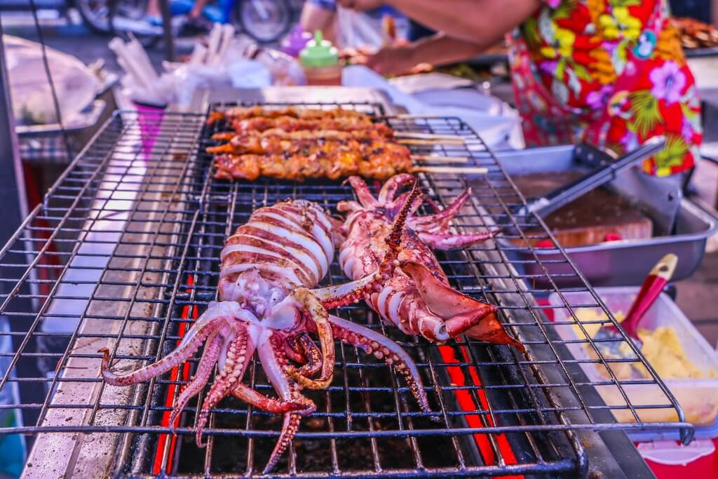 Food vendors are found on most streets in Vietnam