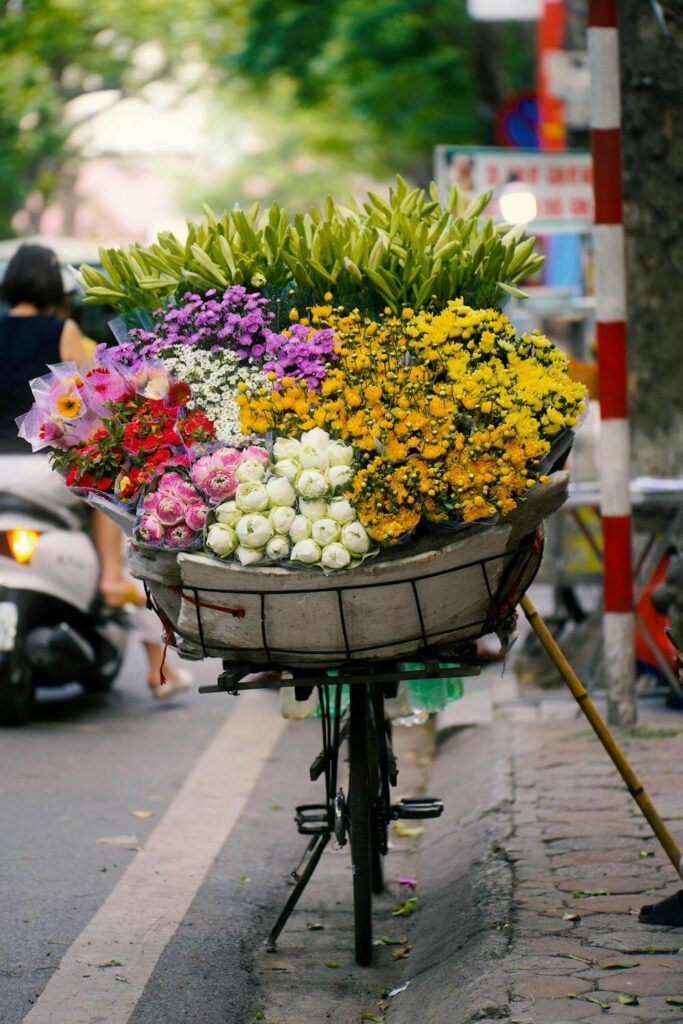 Street vendors have extremely long days from way before dawn to long after dusk.